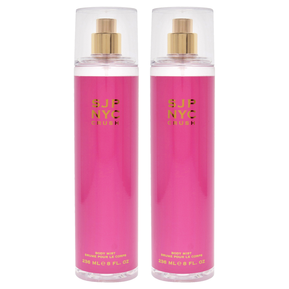SJP NYC Crush by Sarah Jessica Parker for Women - 8 oz Body Mist - Pack of 2